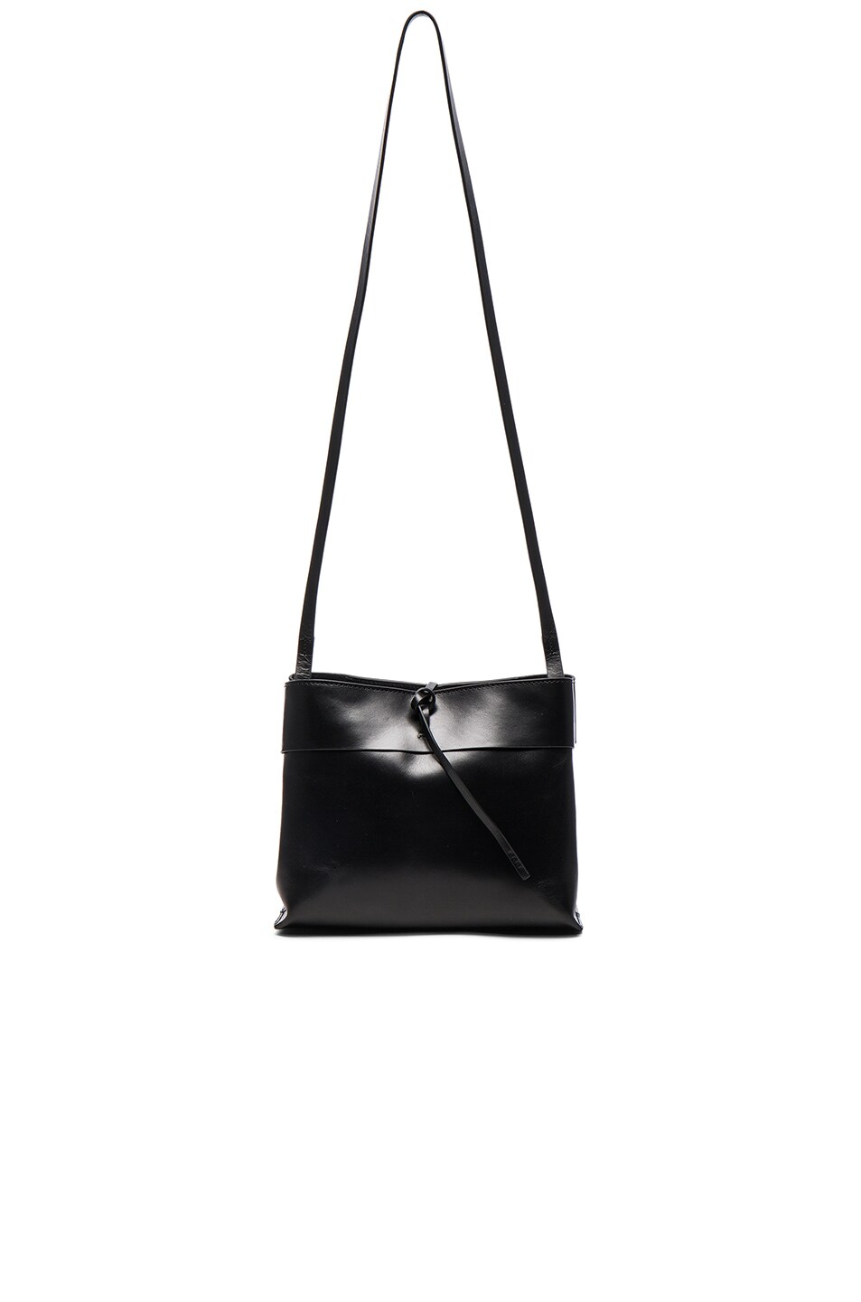 Image 1 of Kara Tie Crossbody Bag in Black