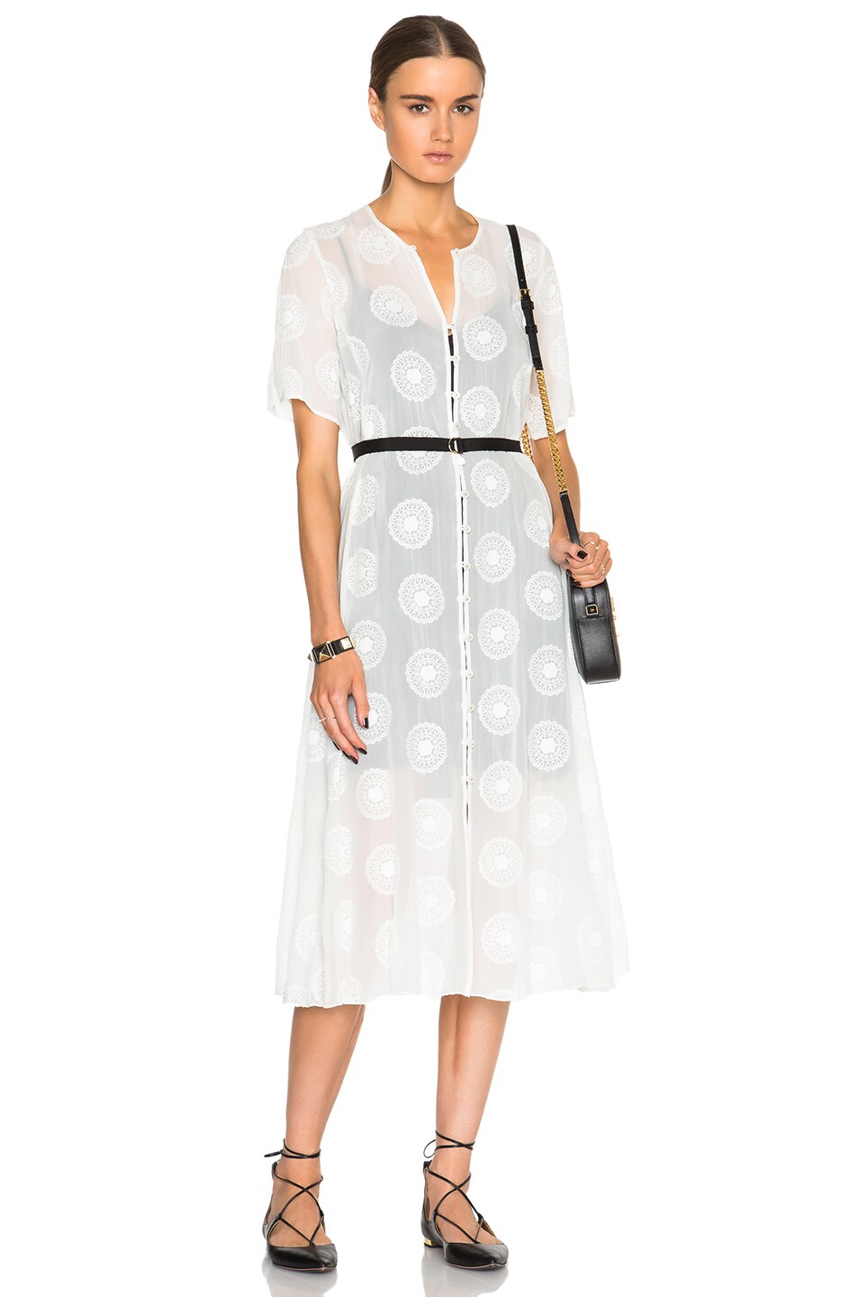 Image 1 of Kate Sylvester Bianca Dress in White