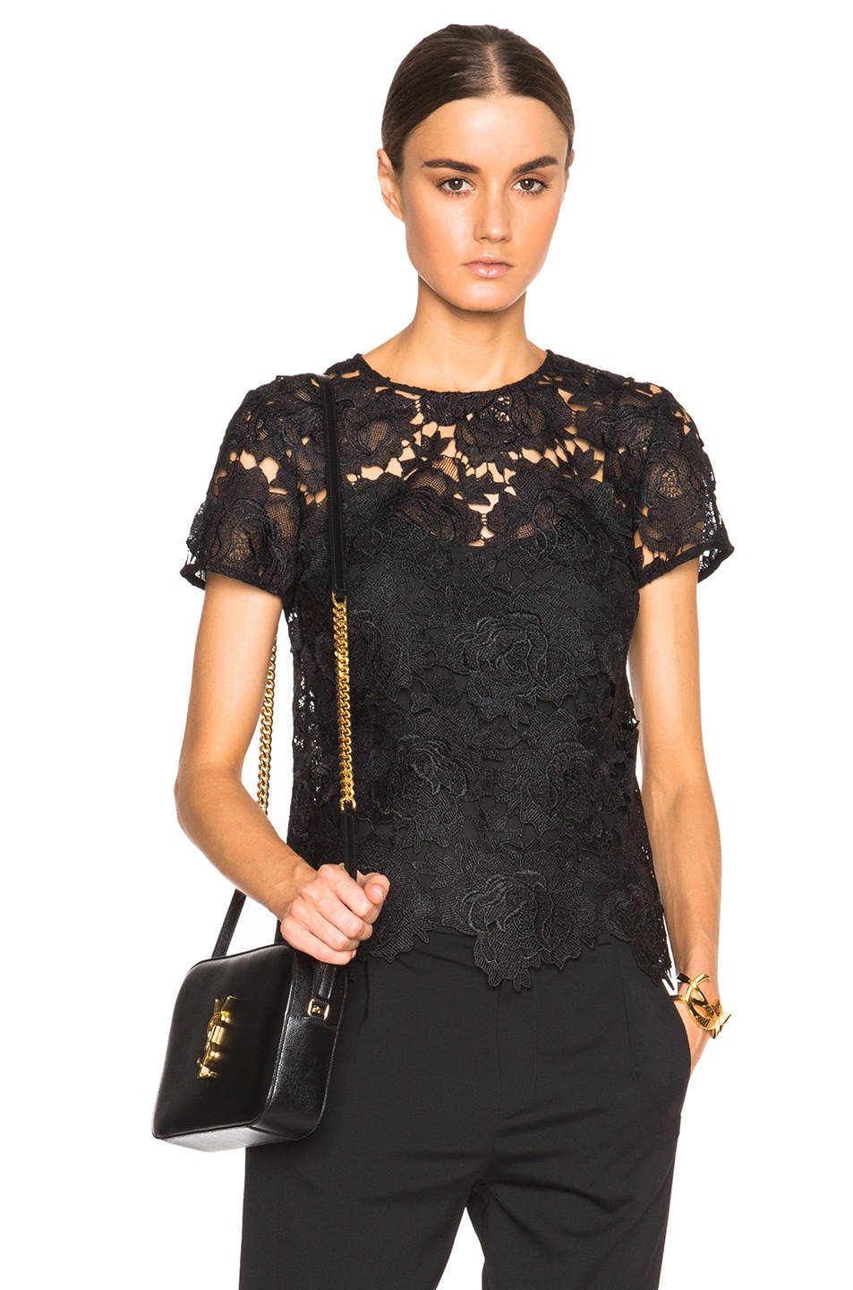 Image 1 of Kate Sylvester Paola Top in Black