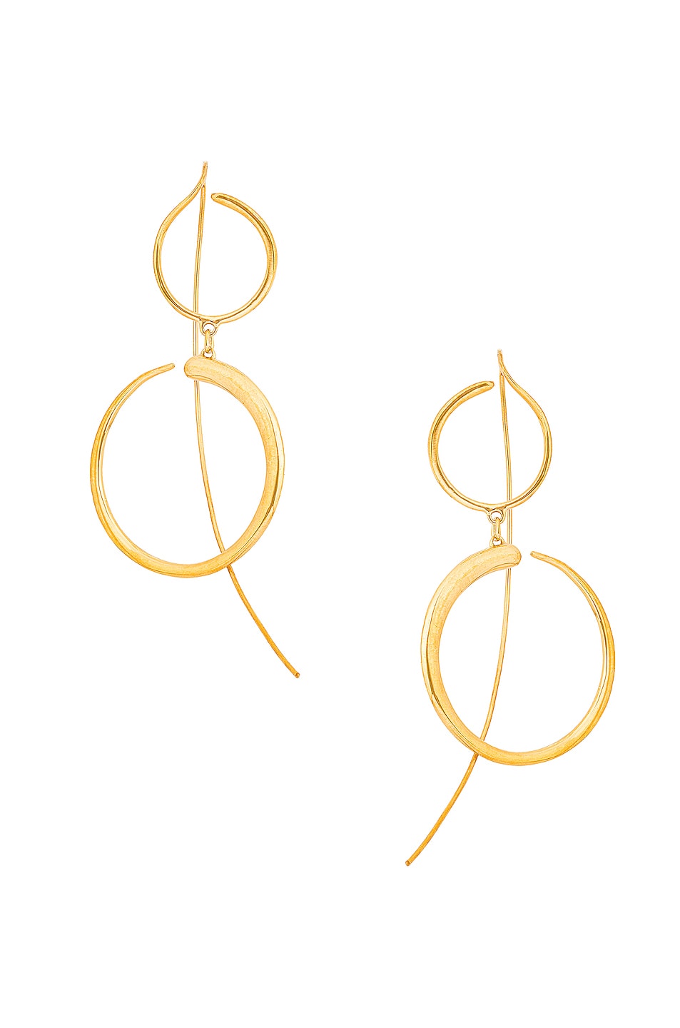 Image 1 of KHIRY Nandi Drop Earrings in Gold