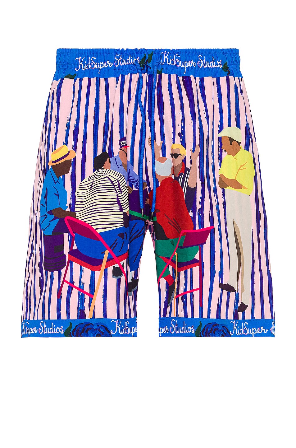 Image 1 of KidSuper Champions Shorts in Multi