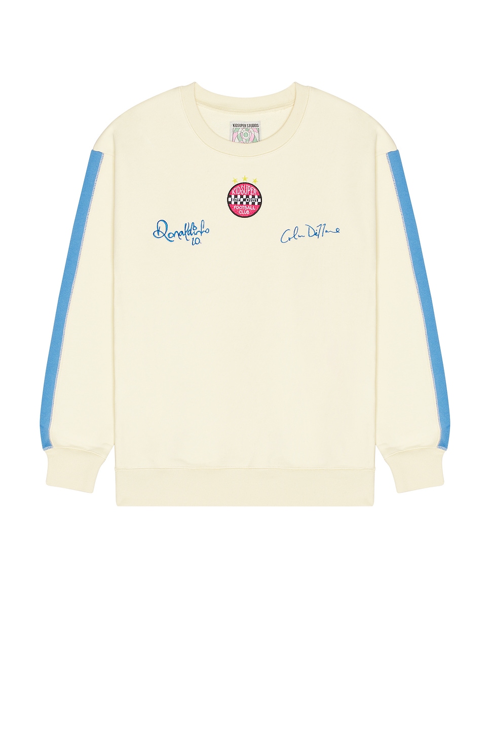 x Ronaldinho Crewneck Sweatshirt in Cream