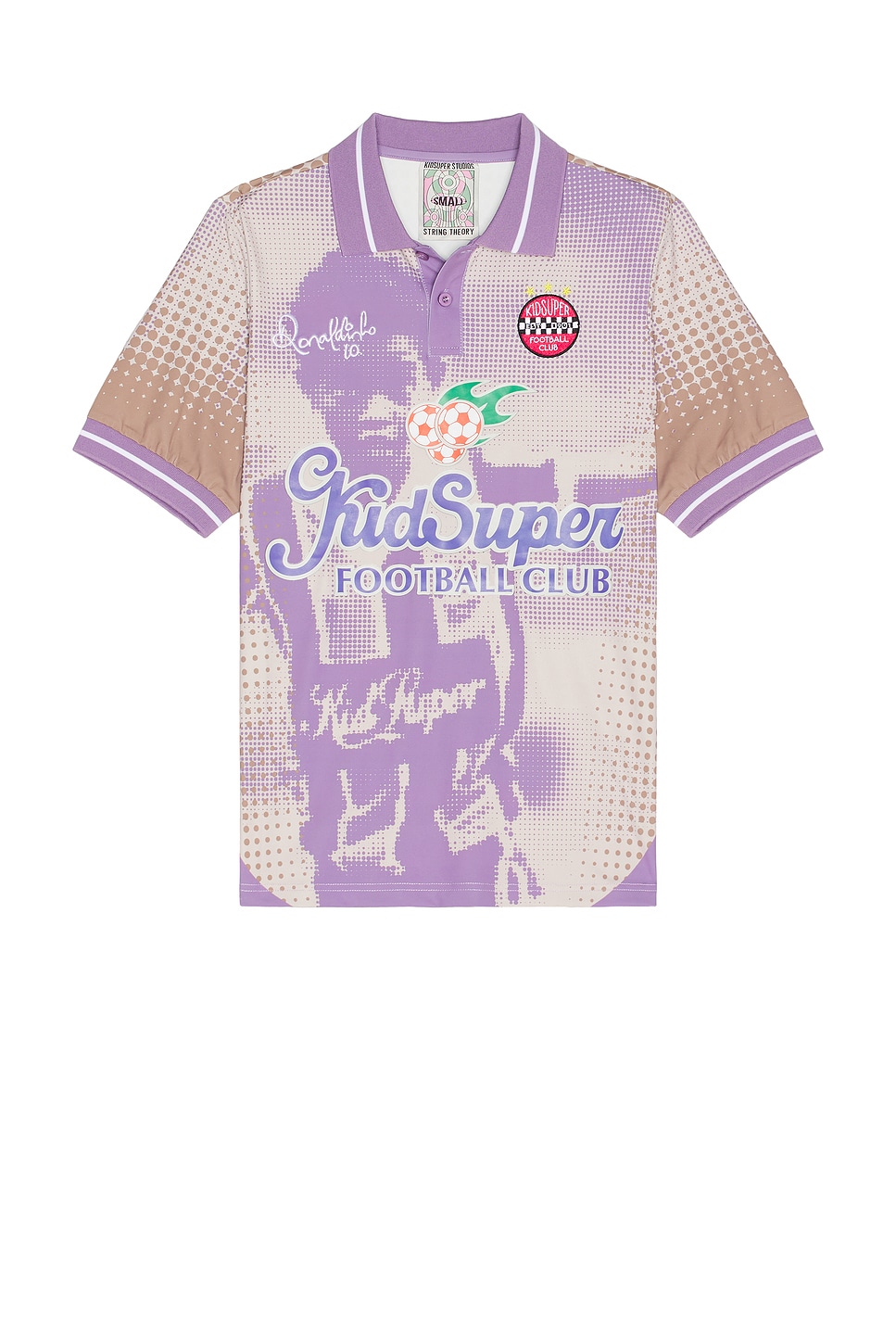 x Ronaldinho Soccer Jersey in Lavender