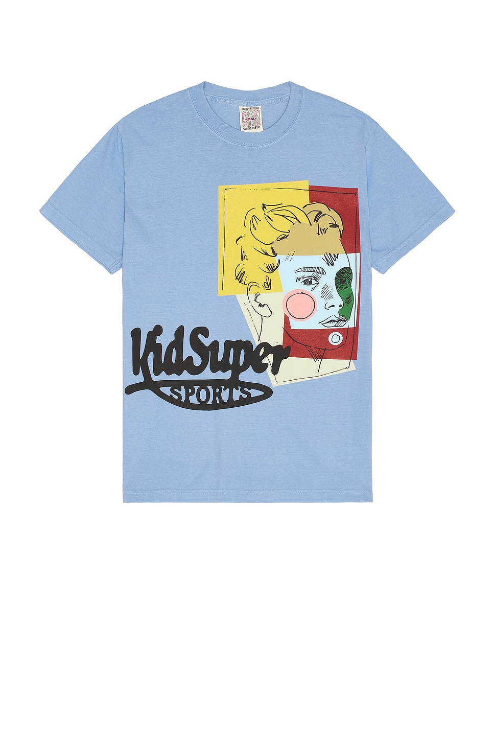 Graphic Tee in Blue