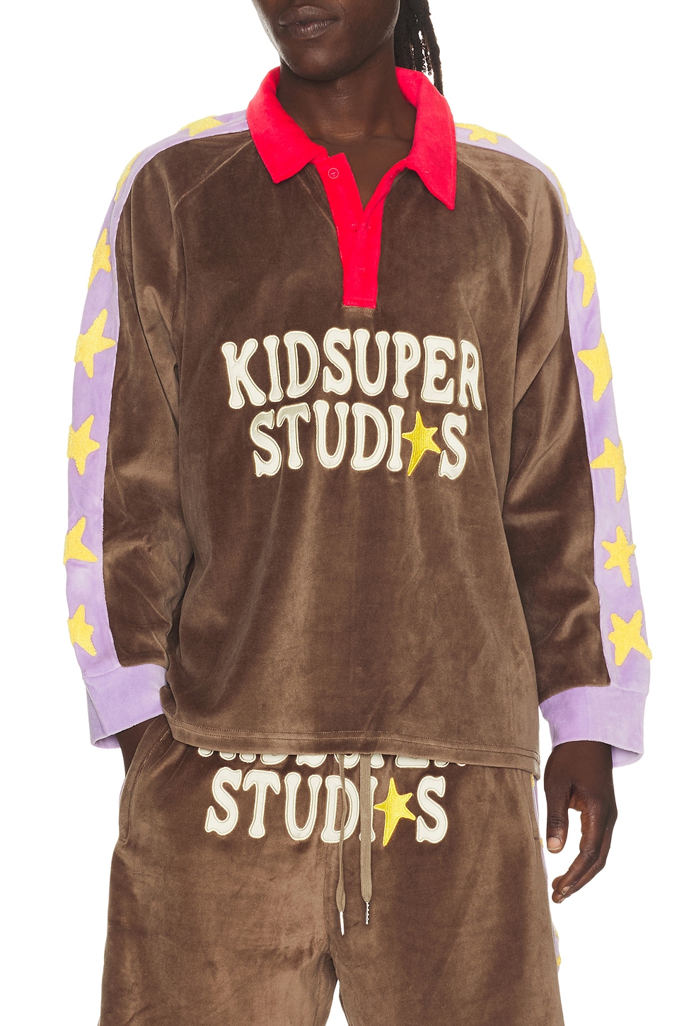KidSuper Velour Stars Rugby