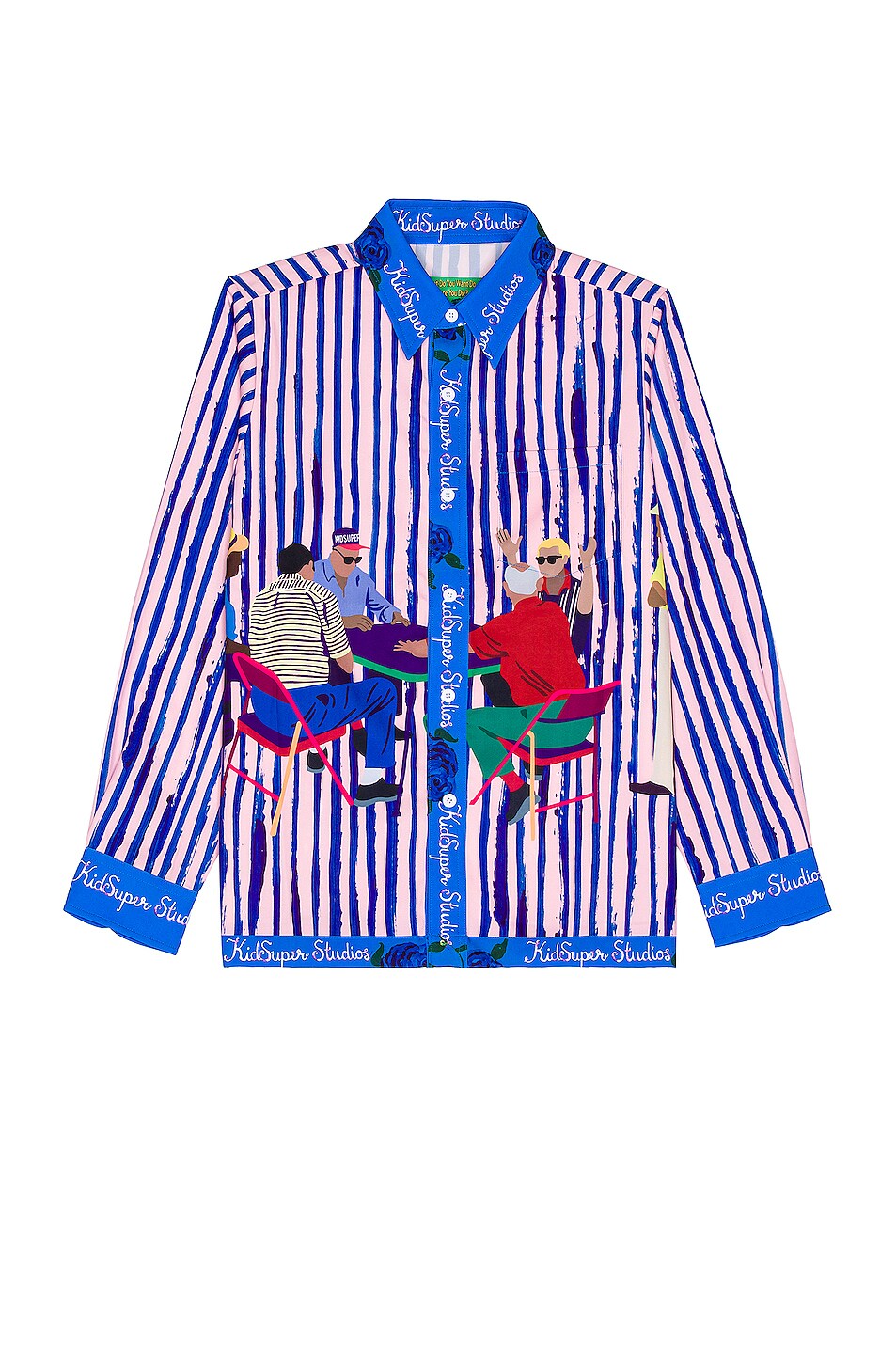 Image 1 of KidSuper Champions Button Up in Multi