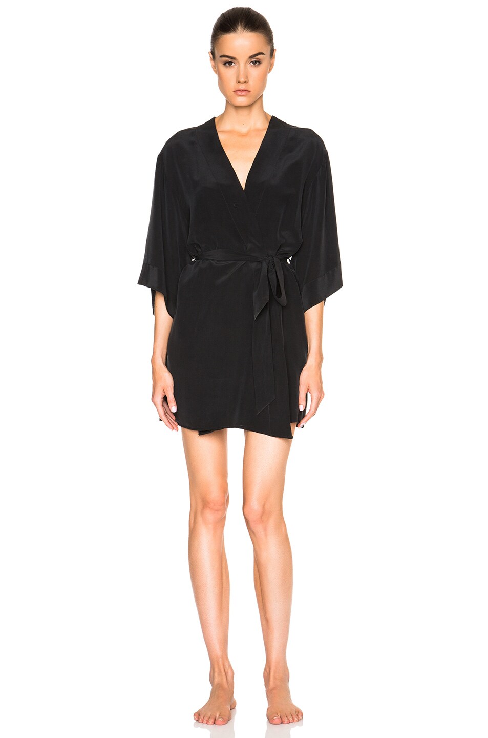 Image 1 of Kiki de Montparnasse Perfect Robe in Black