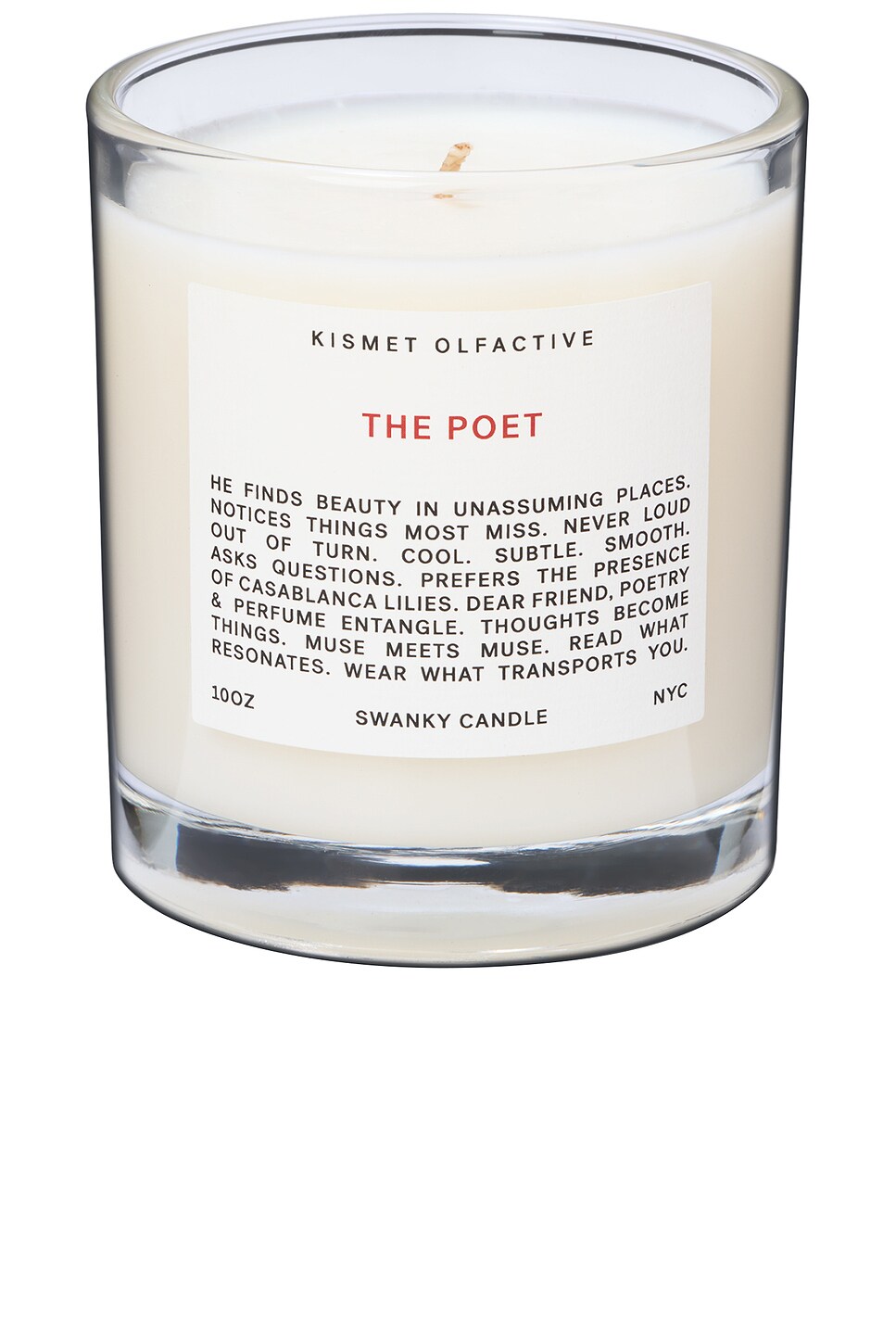 Kismet Olfactive The Poet Candle in Beauty NA 72$