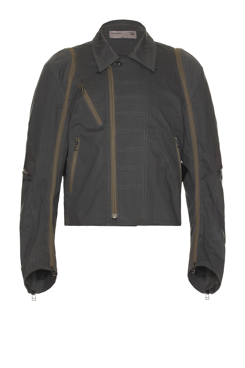 Image 1 of Kiko Kostadinov x Fox Racing Jacket in Dark Shadow