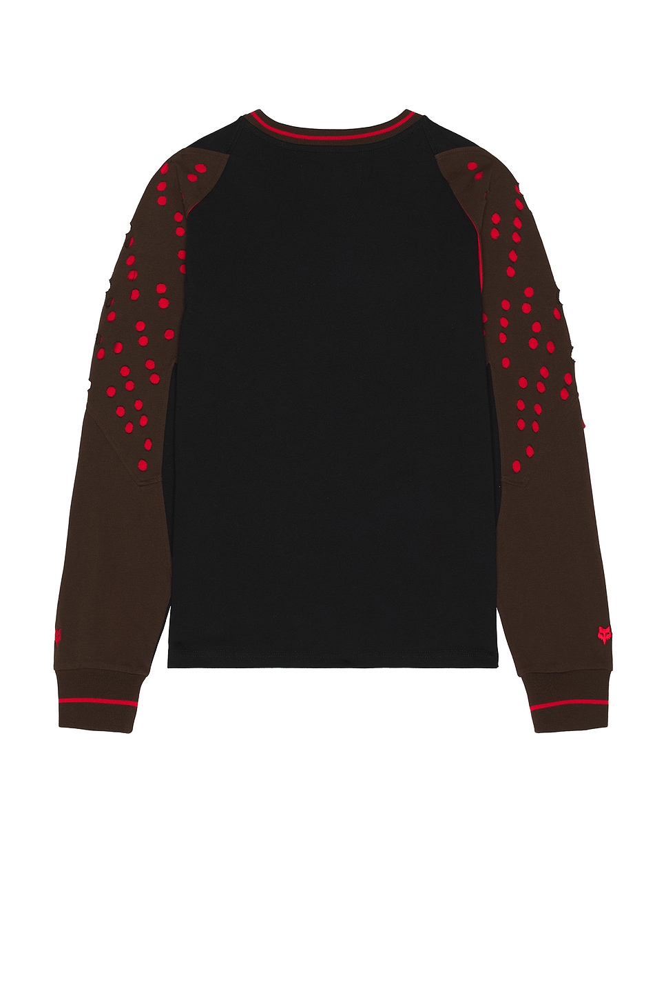 Kiko Kostadinov Perforated Long Sleeve Tee In Multi