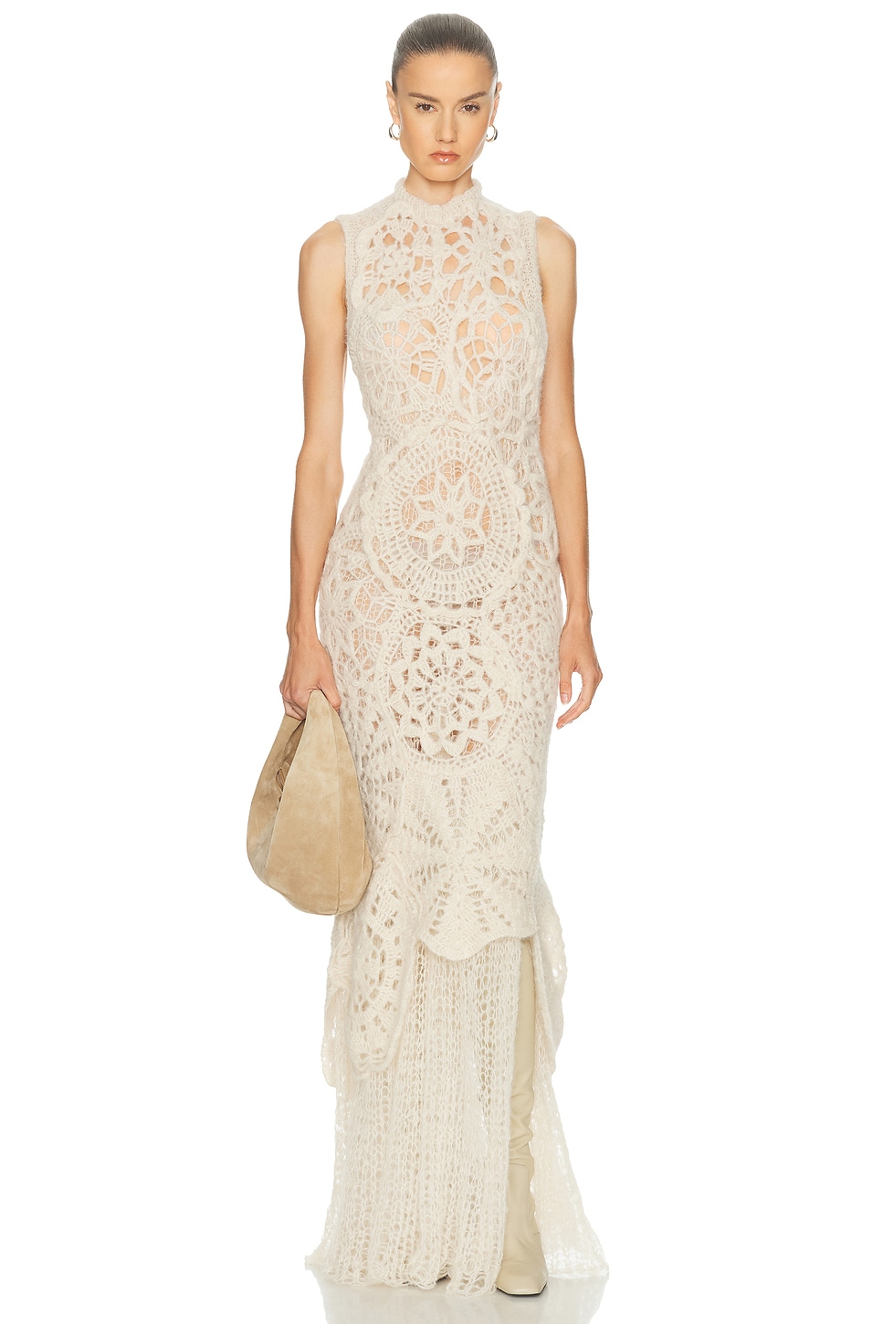 Image 1 of Karen Arcanjo Anja Dress in Cream
