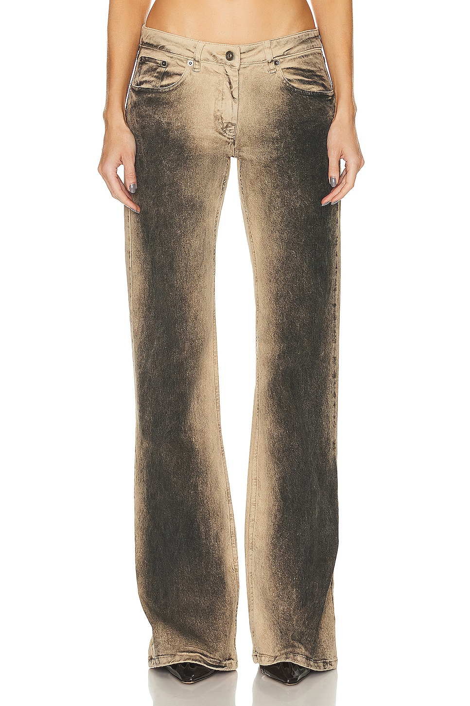Image 1 of KNWLS Alice Bootcut in Distressed Sand