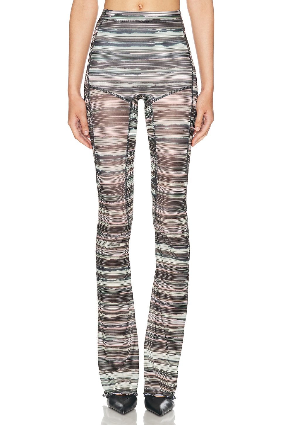 Image 1 of KNWLS Halcyon Legging in Bleach Stripe