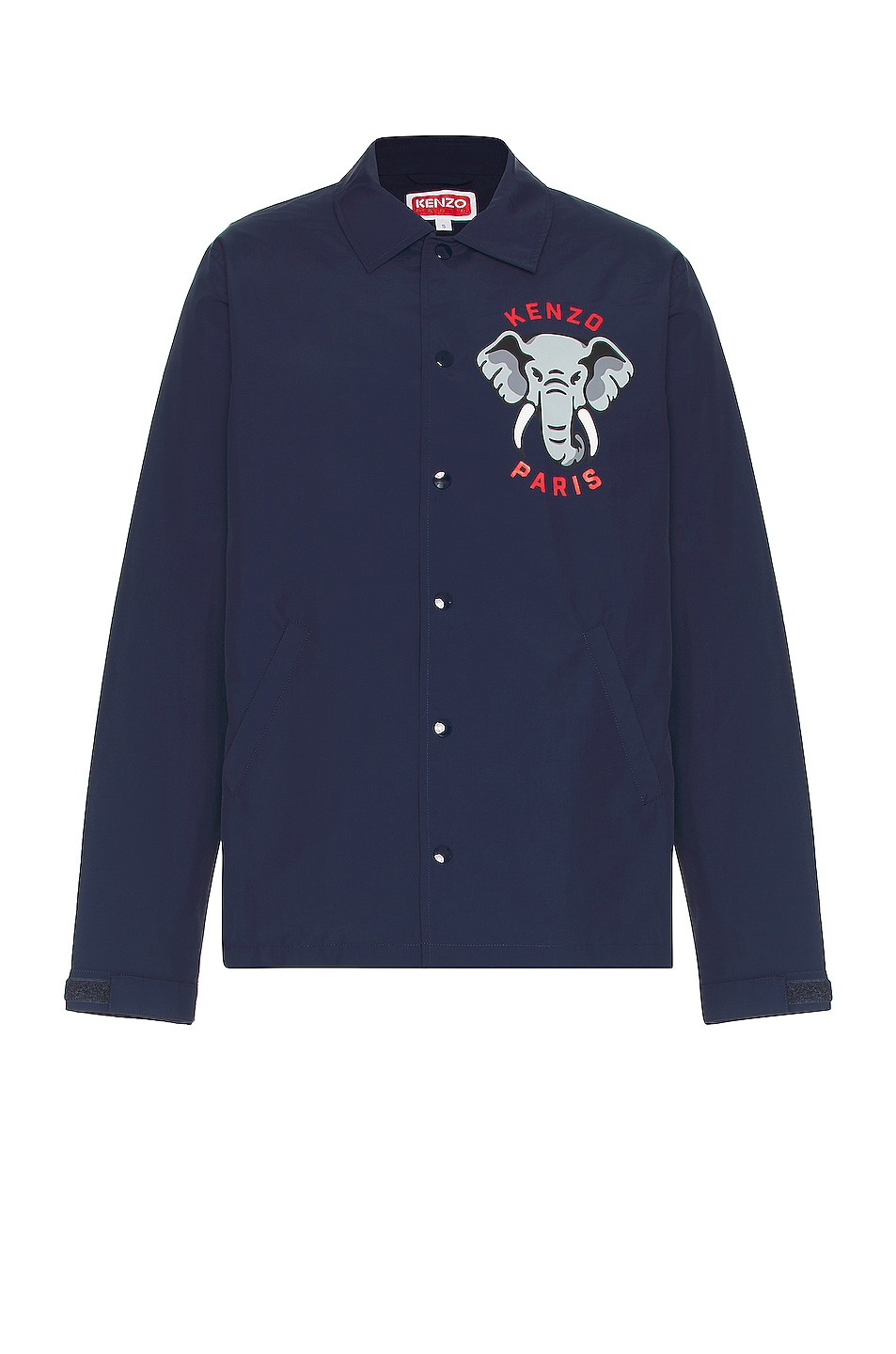 Image 1 of Kenzo Light Coach Jacket in Midnight Blue