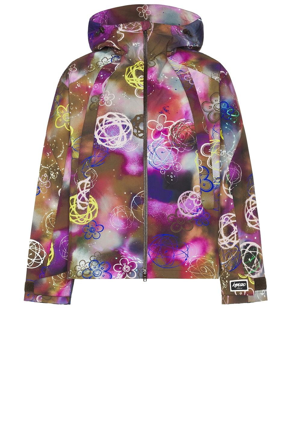Kenzo X Futura Windbreaker In Multi