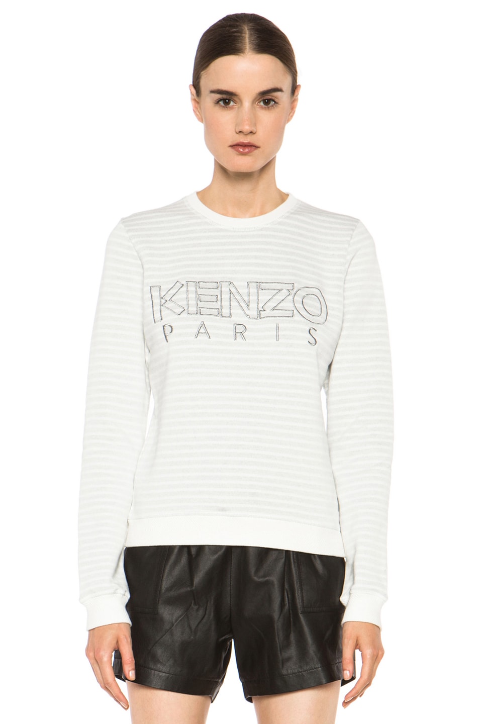 Image 1 of Kenzo Kenzo Logo Sweatshirt in White