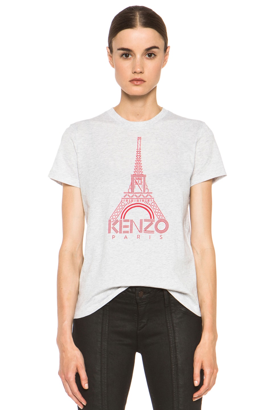 Image 1 of Kenzo Eiffel Tower T Shirt in Greece Clair