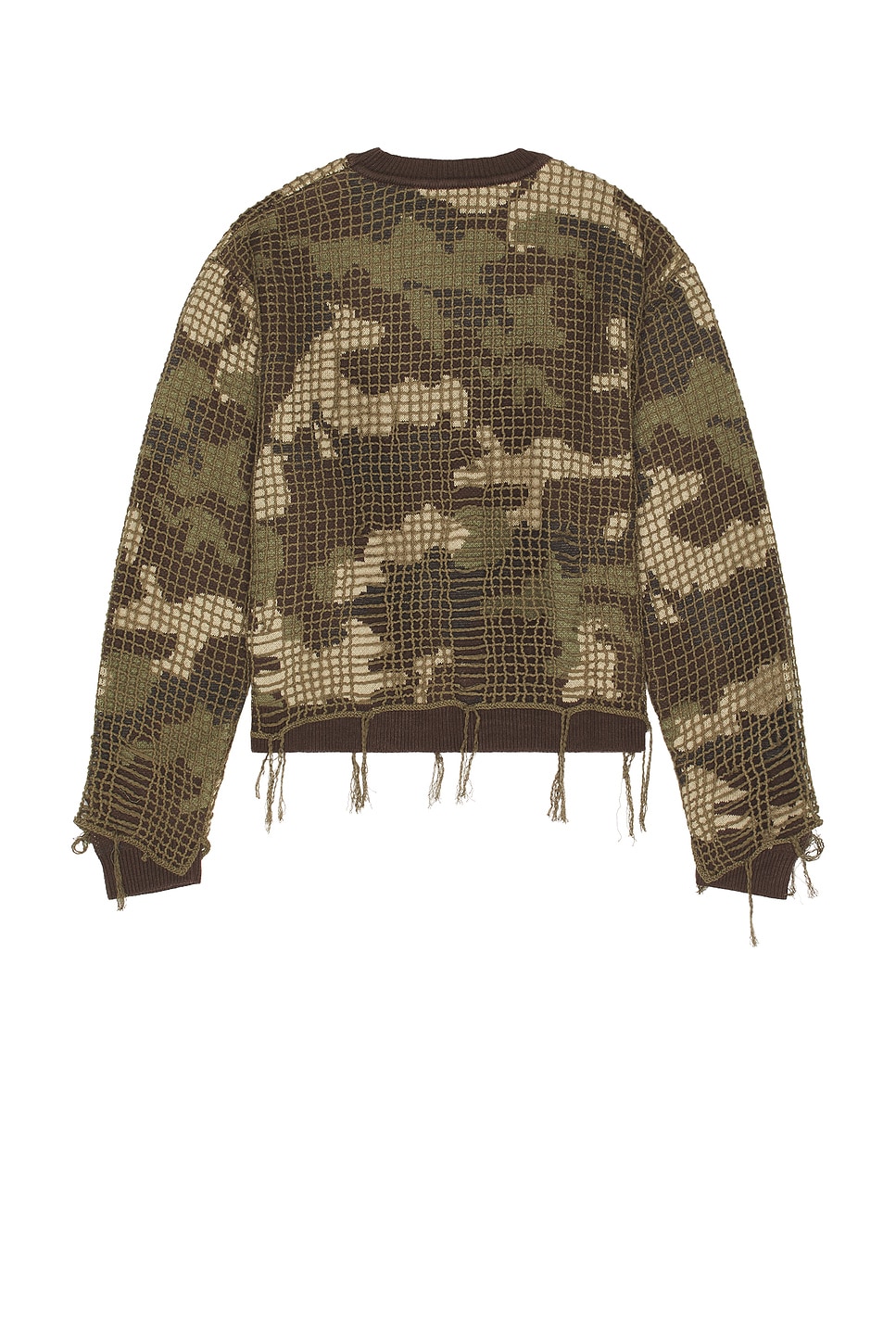 Kody Phillips Netted Sweater In Multi