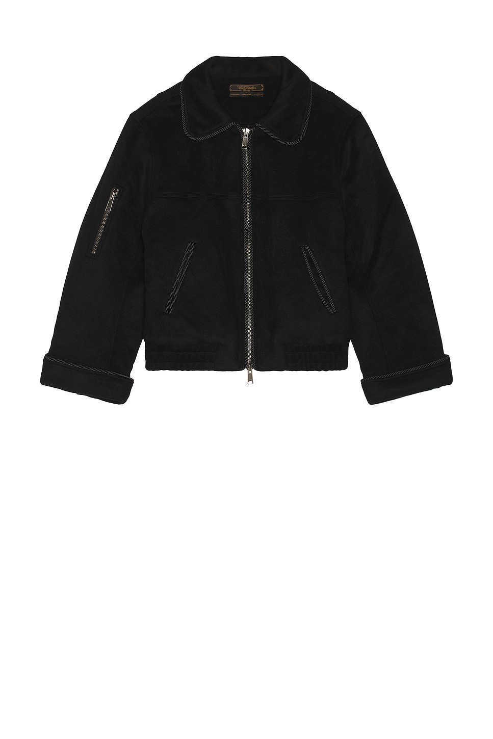 Image 1 of Kody Phillips Wool Lasso Jacket in Black