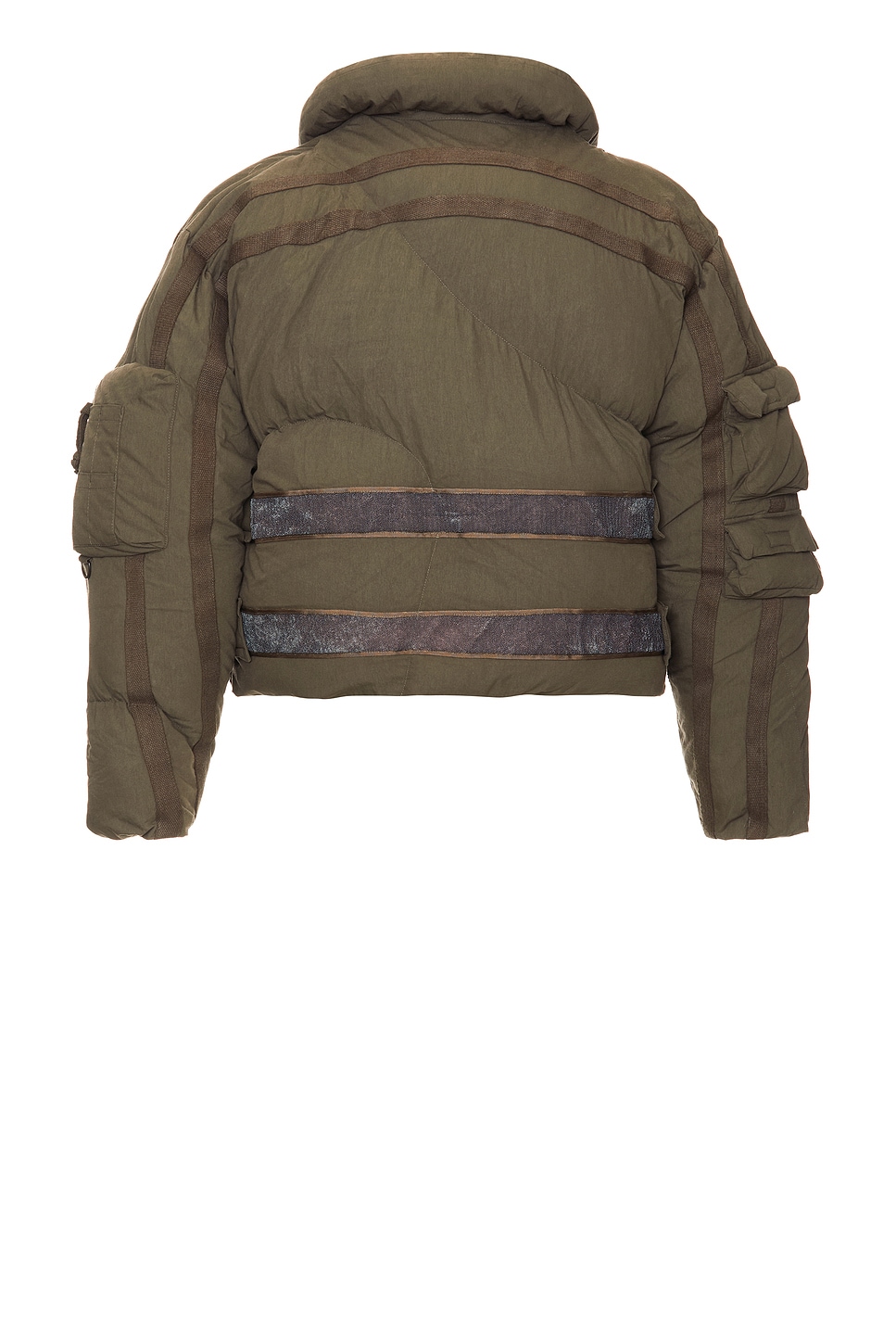 Kody Phillips Cargo Puffer In Green