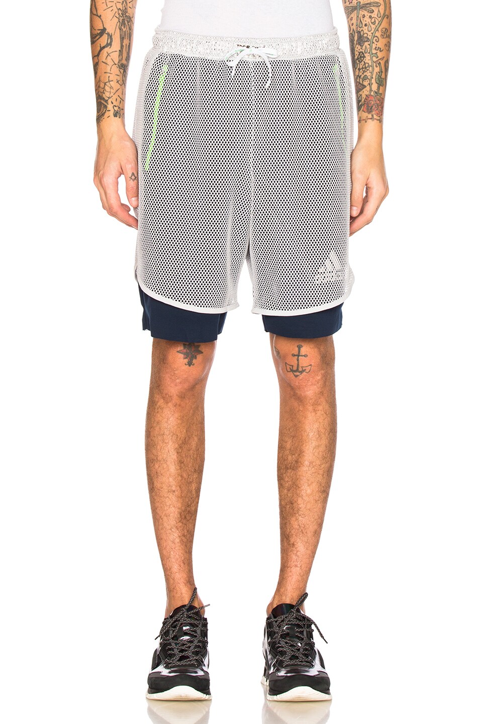 Image 1 of kolor x Adidas Climachill Shorts in Collenavy