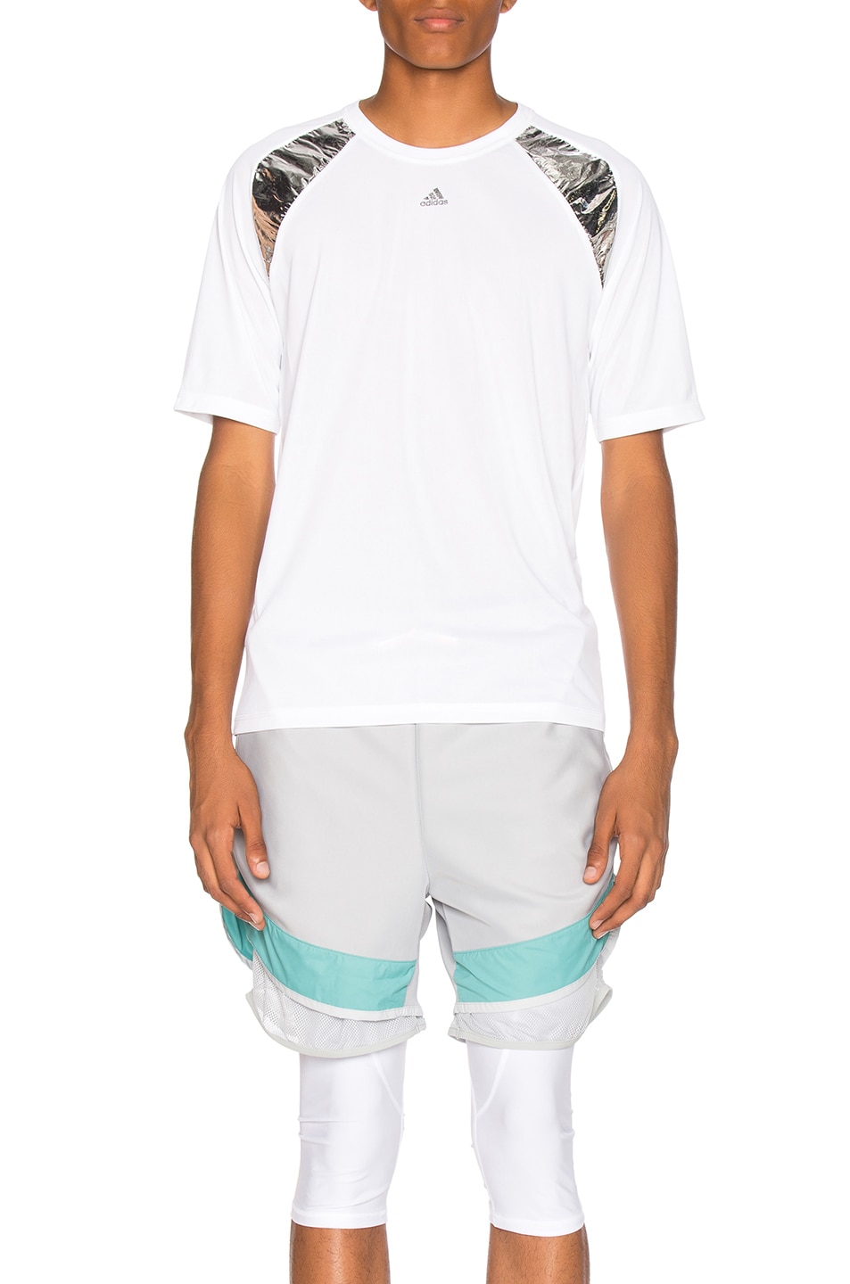 Image 1 of kolor x Adidas Climachill Tee in White