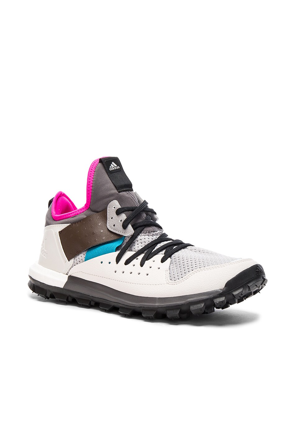 Image 1 of kolor x Adidas Knit Response Trail Sneakers in Clear Onyx