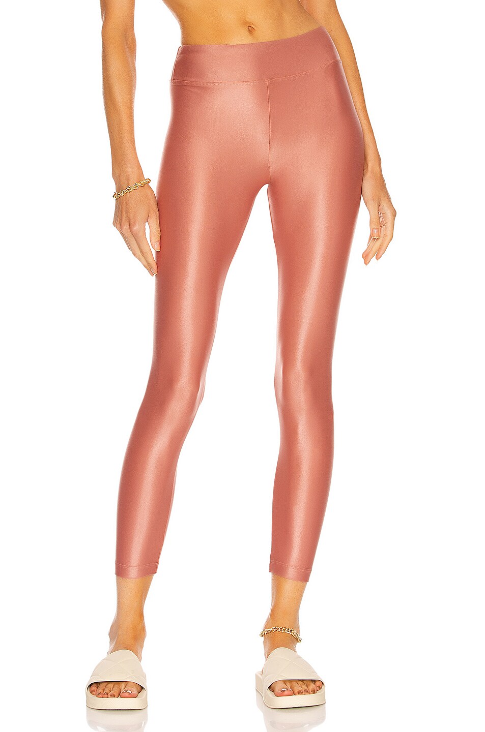 Image 1 of KORAL Lustrous High Rise Infinity Legging in Sand