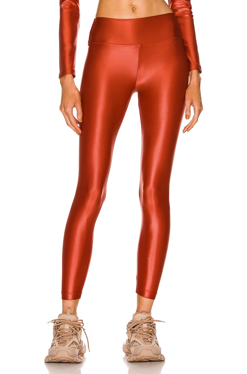 Image 1 of KORAL Lustrous Max Infinity High Rise Legging in Rouge