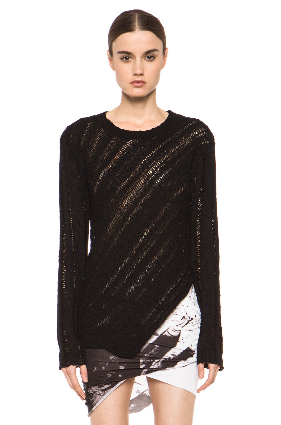 Kimberly Ovitz Asii Sweater in Black | FWRD