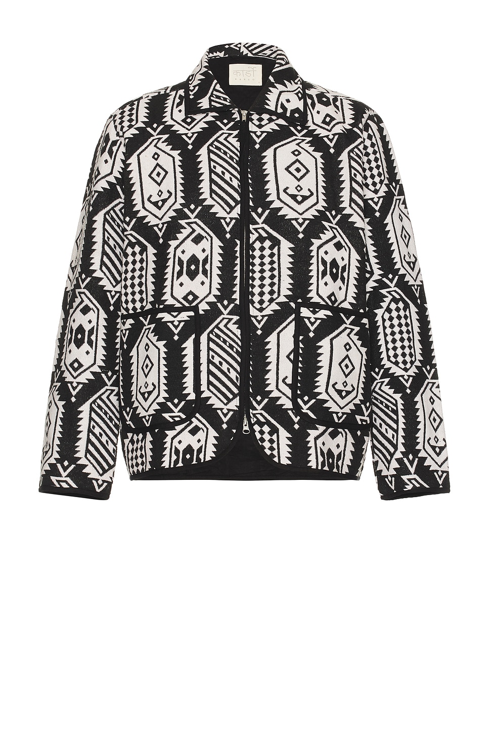 Image 1 of Kardo Amardeep Full Zip Jacket in Multi