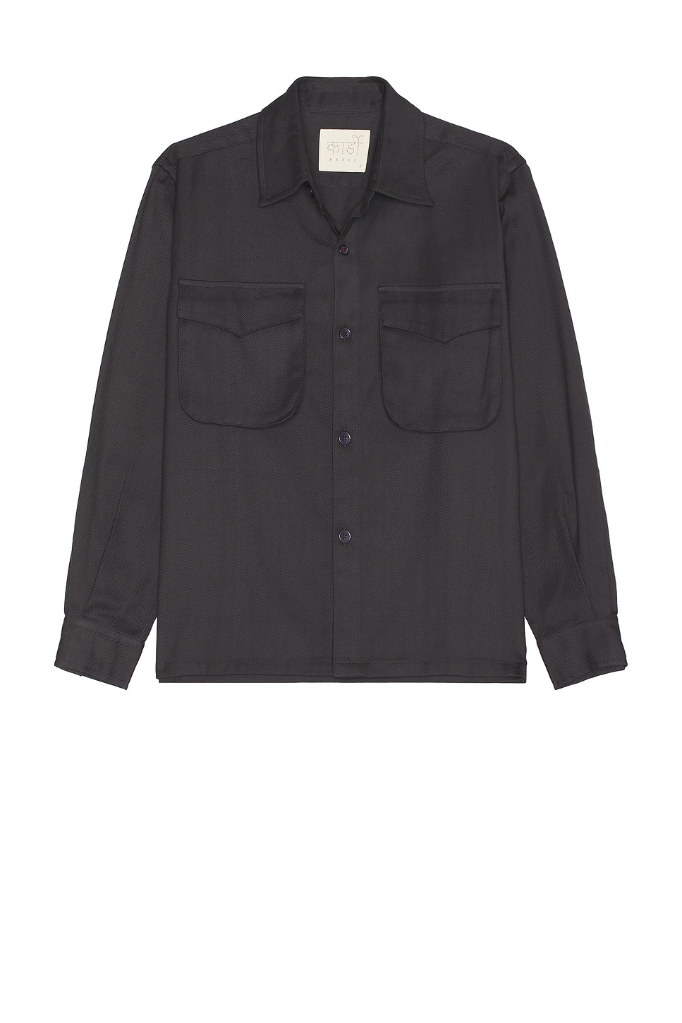 Shop Kardo Bhola Shirt In Charcoal