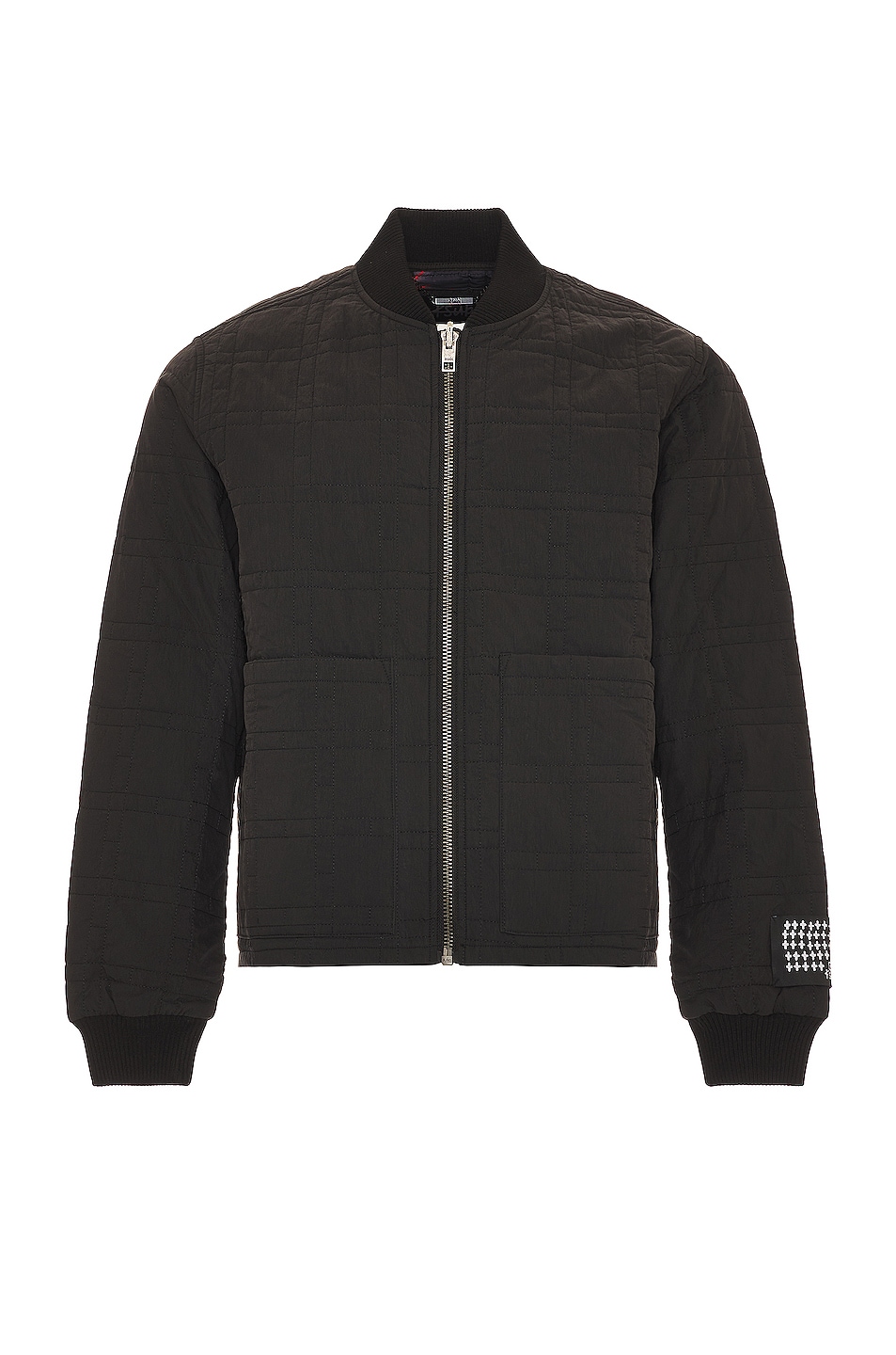 Image 1 of Ksubi South Quilted Bomber in Black