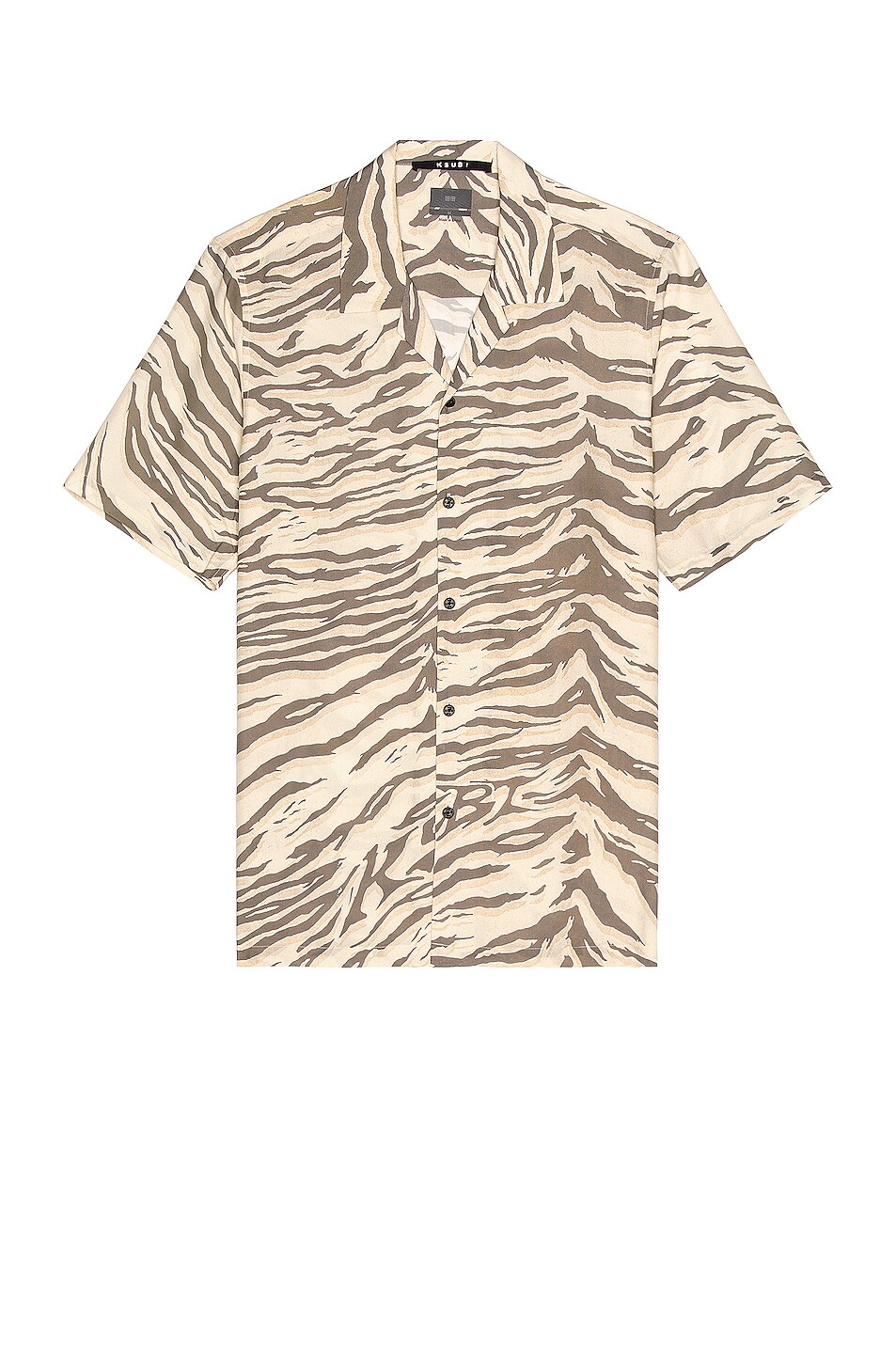 Image 1 of Ksubi Tigerrr Resort Shirt in Multi