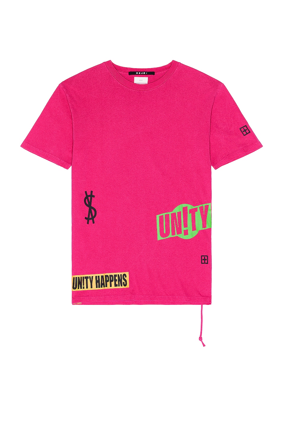 Image 1 of Ksubi Collective Kash SS Tee Ultra in Pink