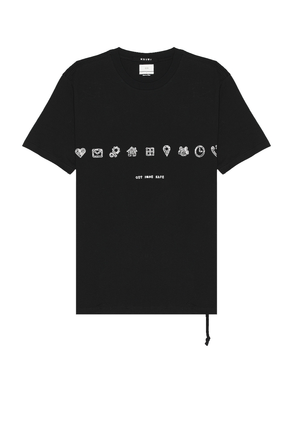 Image 1 of Ksubi Ikonik Kash Tee in Black