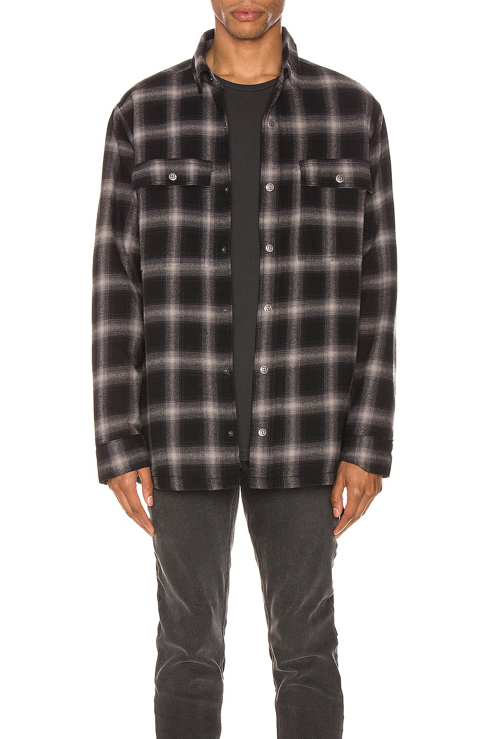 Image 1 of Ksubi Strata Quilted Check Shirt in Multi