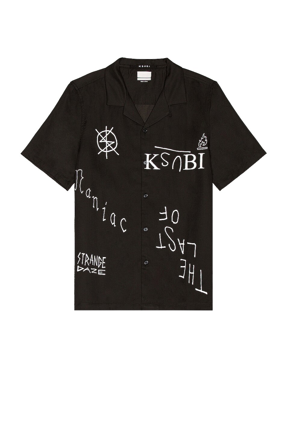 Image 1 of Ksubi Last Maniac Resort SS Shirt in Black