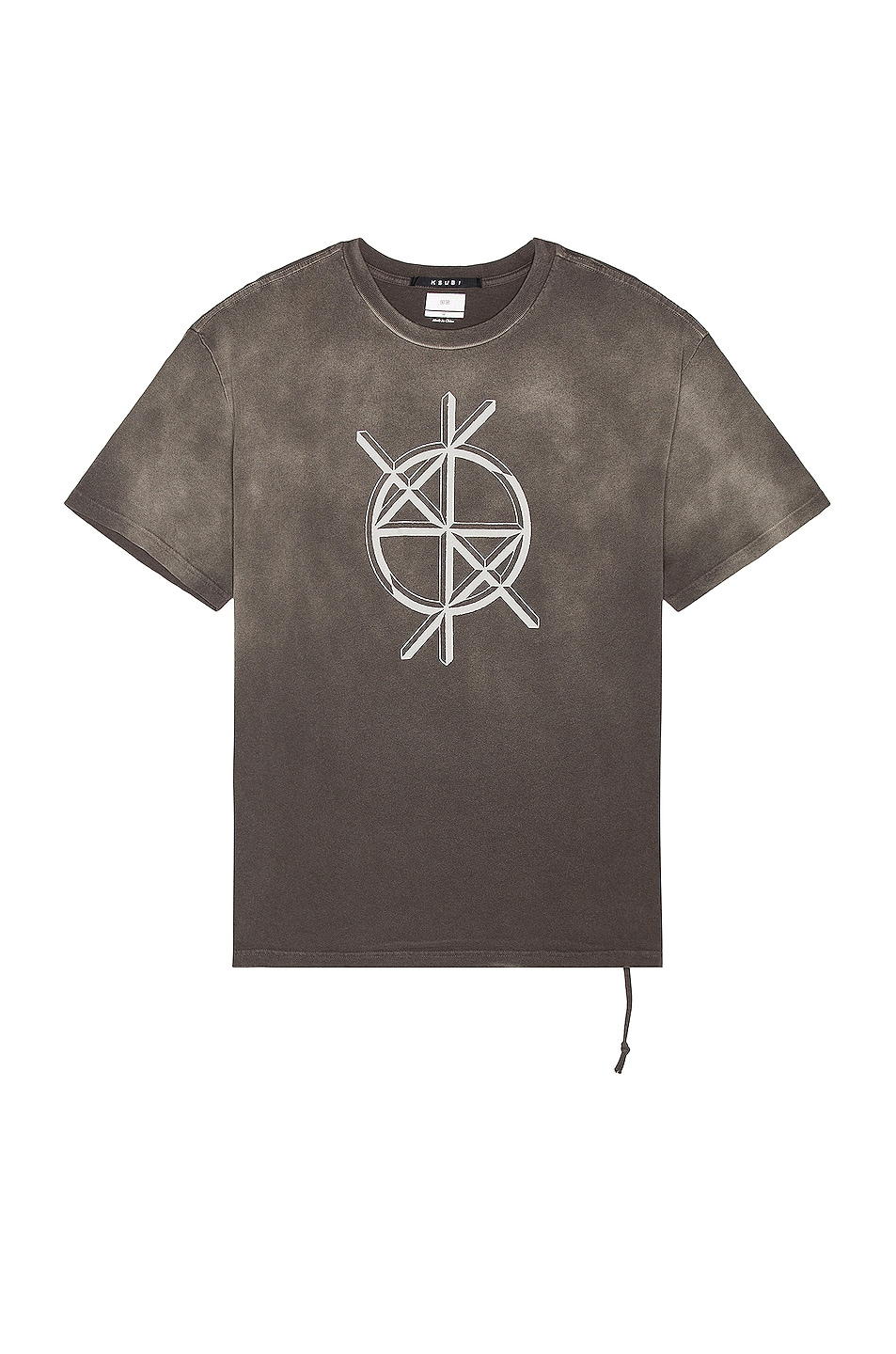 Image 1 of Ksubi Cryptic Biggie SS Tee in Charcoal