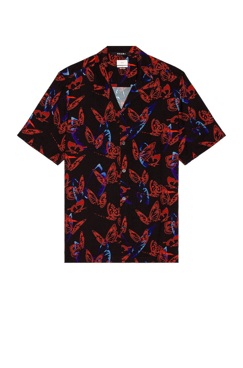 Image 1 of Ksubi Ultrafly Resort Shirt in Hyper