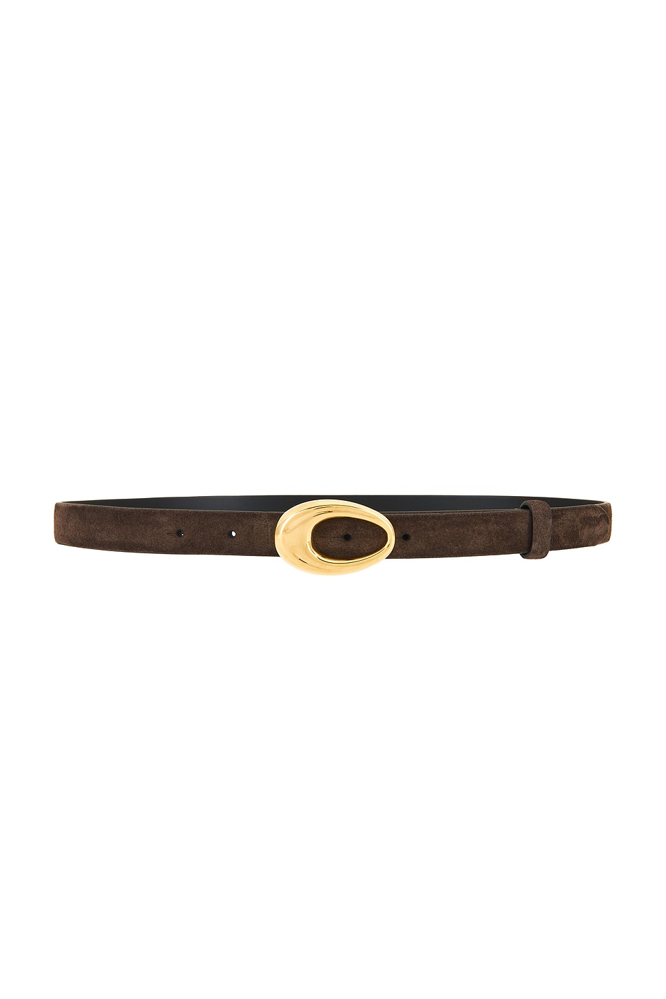Khaite Olivia 20mm Belt In Brown