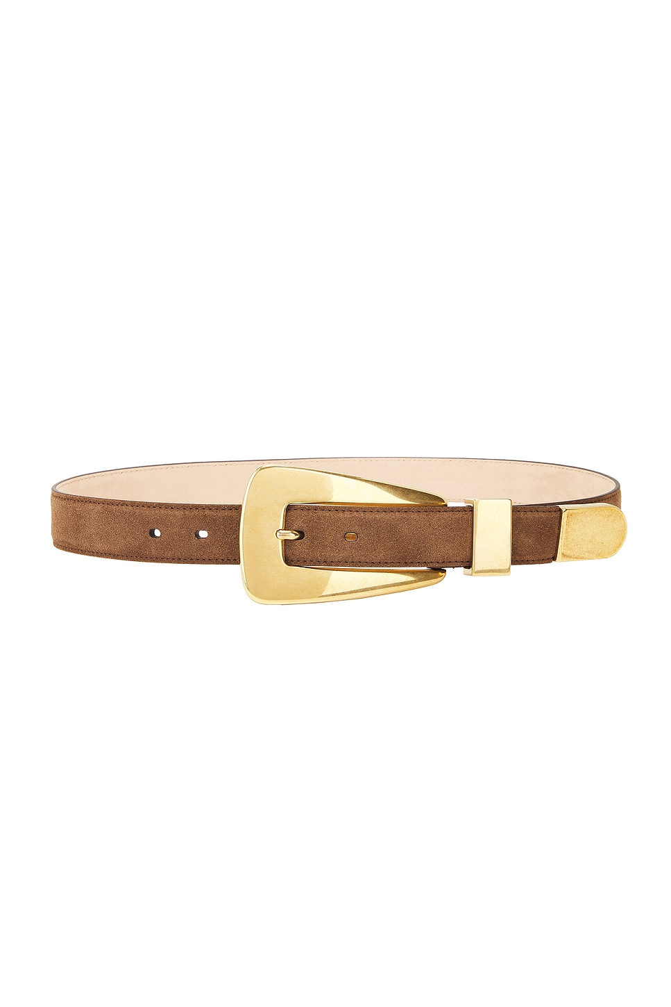 Khaite Lucca Antique Gold Belt In Mud