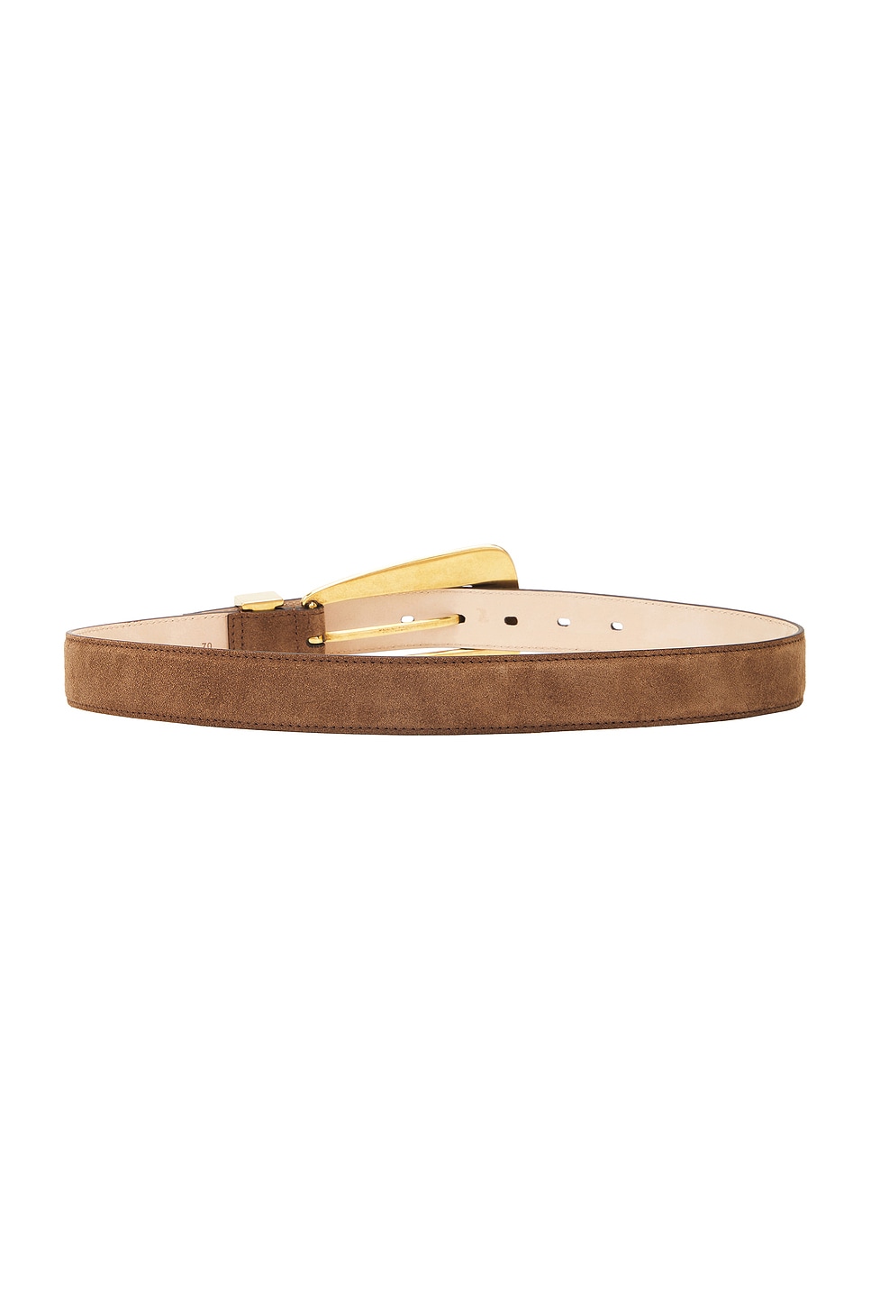 Khaite Lucca Antique Gold Belt In Mud