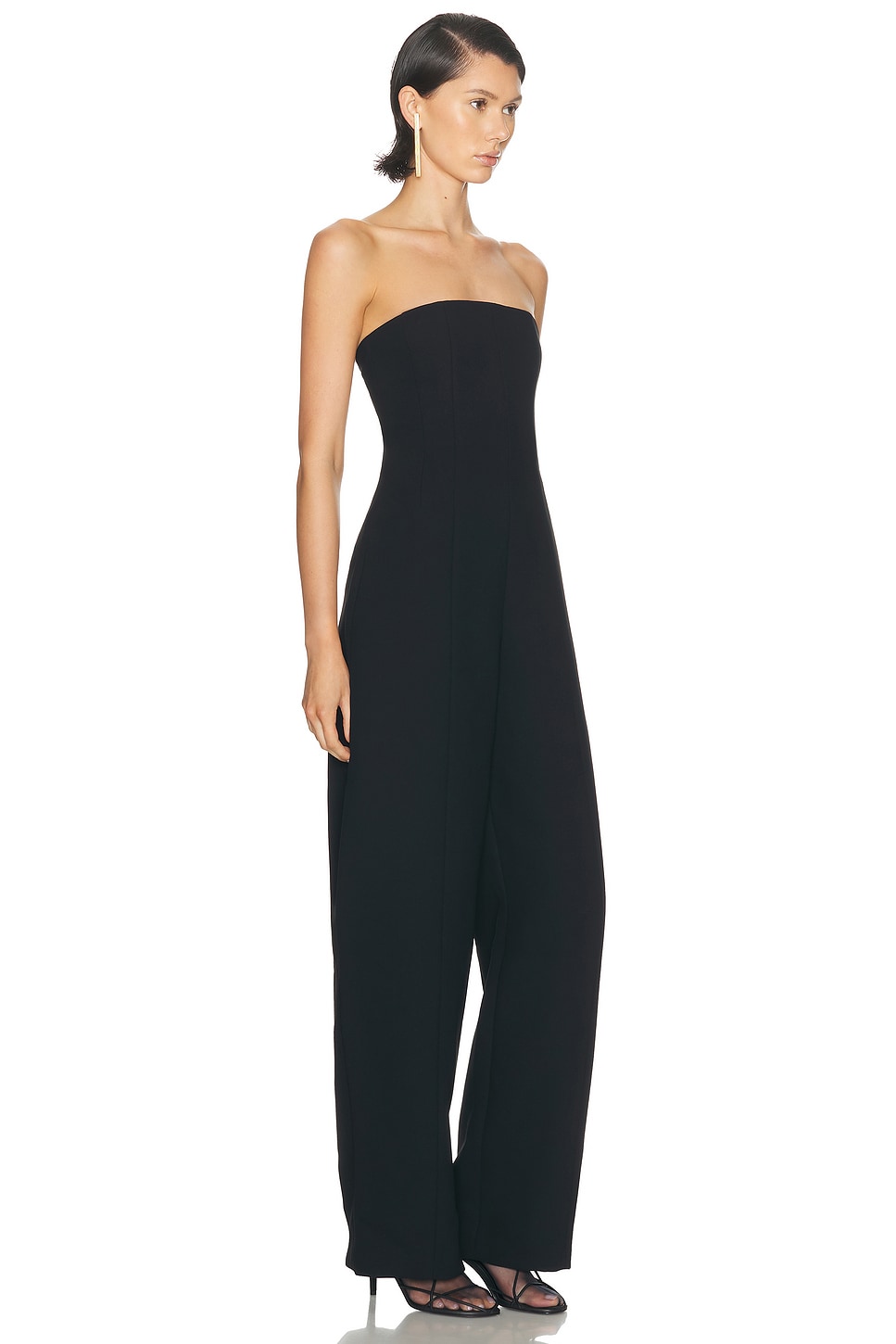 Khaite Lennex Jumpsuit In Black