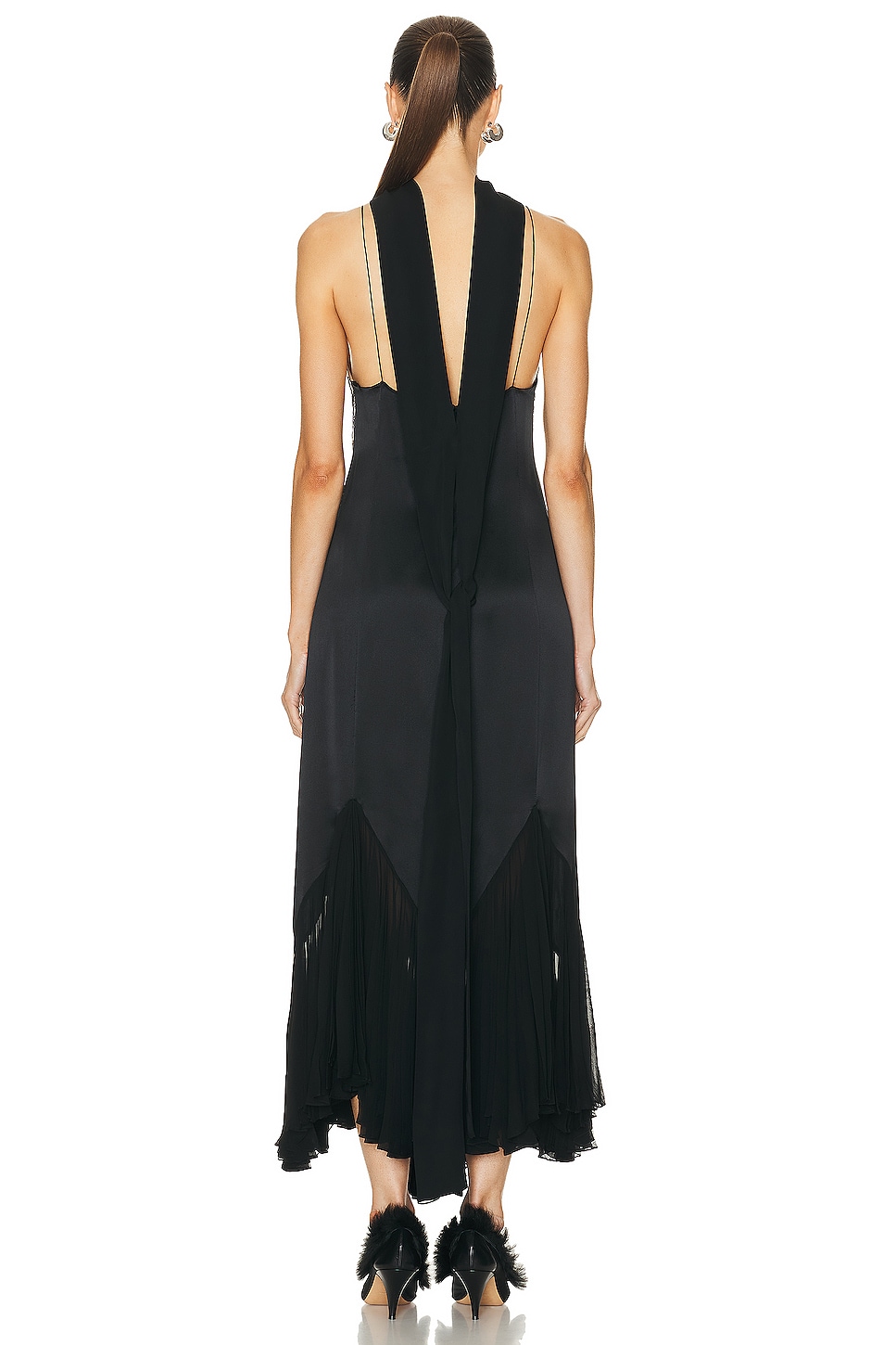 Khaite Black Long Dress main image 1