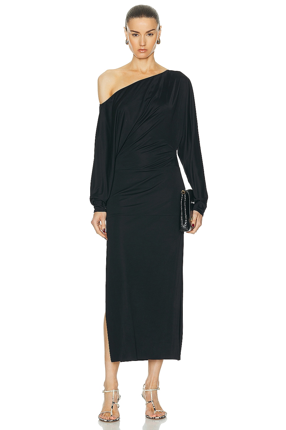 Image 1 of KHAITE Junet Dress in Black