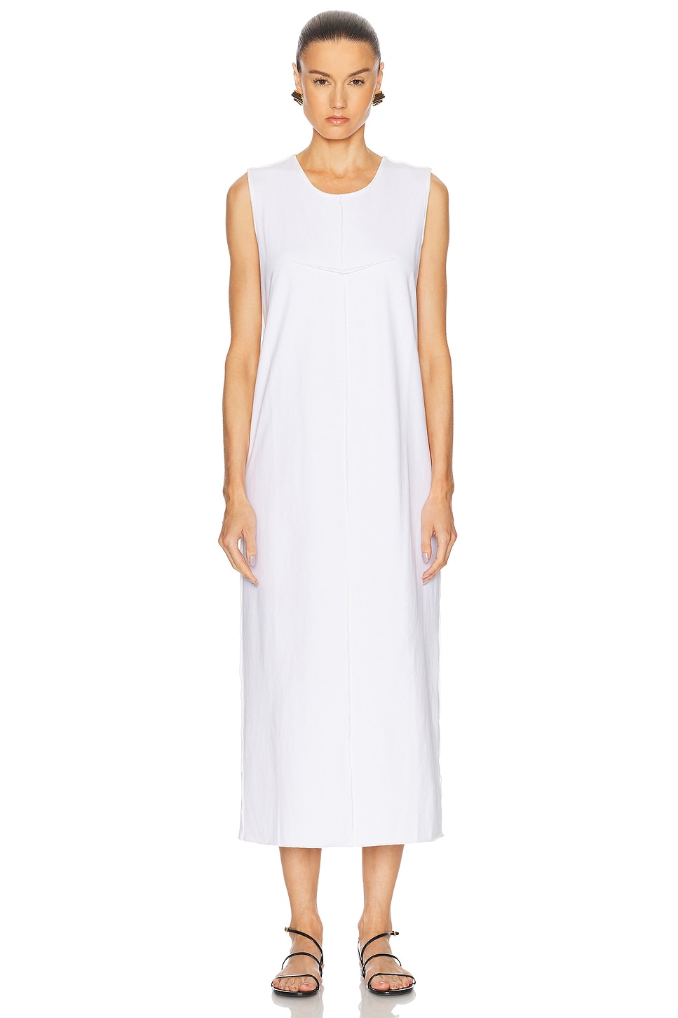 Image 1 of KHAITE Hal Dress in White