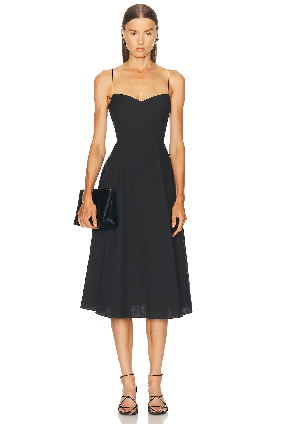 Image 1 of KHAITE Isabella Dress in Black
