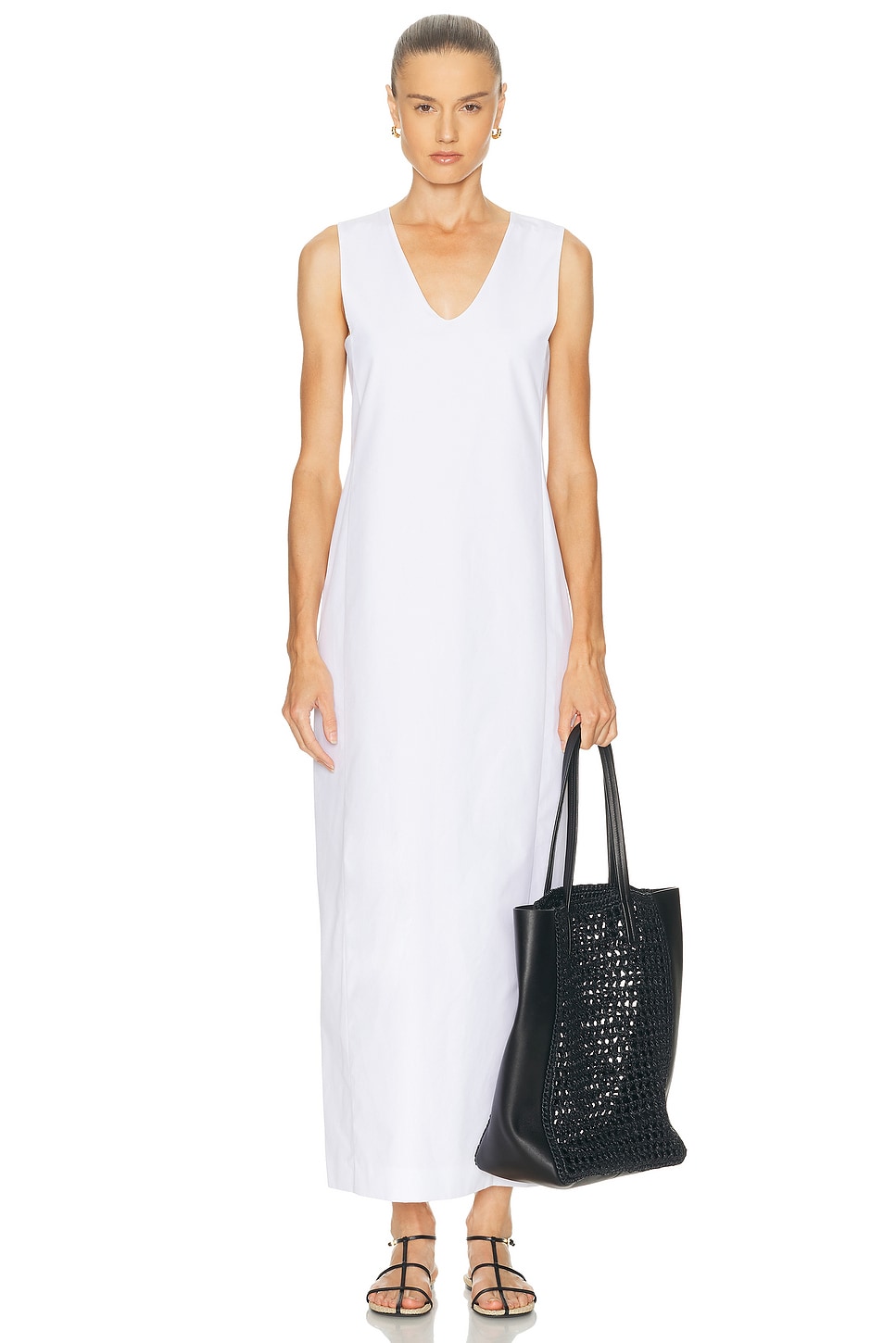 Image 1 of KHAITE Avery Dress in White