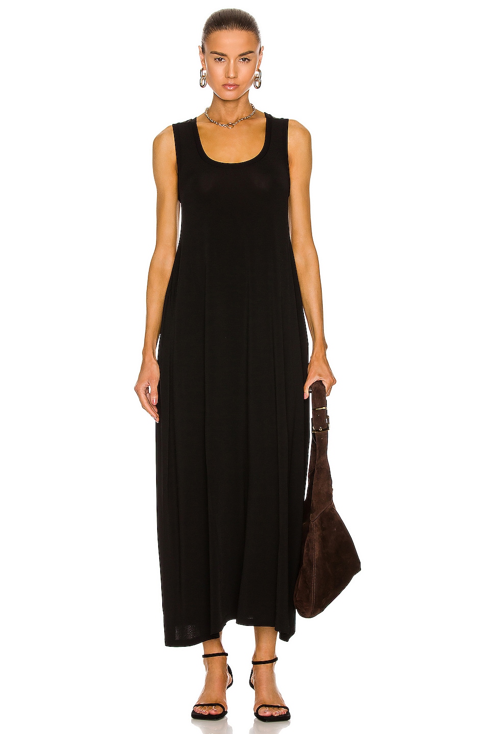 Image 1 of KHAITE Merrick Dress in Black